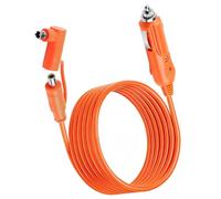12V-24V Car Cigarette Lighter Charging Cable with DC7909/8020 Plug, 14AWG DC 8mm Charger Cord for Jackery Explorer 1000 V2/500/300 BLUETTI EB3A/EB70/EB70S Goal Zero Yeti Anker Portable Power Station