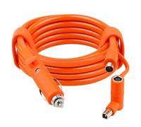 12V/24V Car Cigarette Lighter DC7909/DC8020 14AWG DC 8mm Charging Cable Plug with BLUETTI EB3A/EB70/EB70S Goal Zero Yeti Anker for Jackery Explorer 1000 V2/500/300/240 Portable Power Station 6.6FT/2M