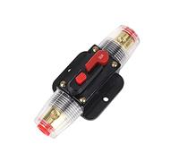 12V 24V Car Circuit Breaker 40A 50A 60A 80A 100A 125A 150A Suitable Self-Recovery Fuse with Power Protect Fuse Holder Switch(30a)