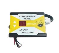 12V-24V Car Horn Sound Controller - 8-Way Multi-Tone Electric Horn Music Box - Electronic Control Unit For Air Horns & Speakers - Adjustable Volume Sound Effect Module For Cars, Trucks & HGVs