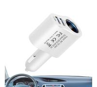 12V/24V Car USB Charger - 2.1A Fast Outlet Adapter, Portable Splitter | Intelligent Car Powered Hub, Multifunctional Charging Solution, Portable with Phones and Automotive Devices Accessories