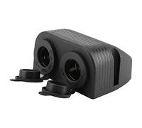 12V-24V Cigarette Power Socket, Car Boat Dual Port Mount Cigarette Outlet Lighter motorhome power Socket, for Vehicle GPS Mobile Phone Camera MP3