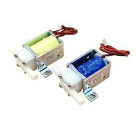 12V/24V DC 2-Way Small Normally Closed Electric Solenoid Valve Water Air Flow Control On/Off Switch Watering Systems(DC 12.0V)
