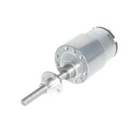12V 24V DC 520 Gear electronic starter Metal Gear electronic starter 7-960RPM Gear Reduction electronic starter M6 Long Shaft Gear electronic starter(7 RPM,24V Without Flange)