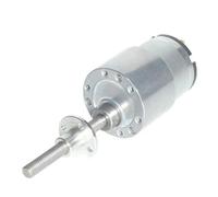 12V 24V DC 520 Gear Motor Mini Micro Metal 7-960RPM Electric Reduction M6 Long Shaft(24V With Flange,66 RPM)