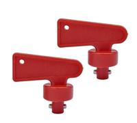 12V 24V DC Battery Isolator Disconnect Cut Off Kill Switch Circuit Main Power Rotary Key 400A 1Pcs(2 Keys)