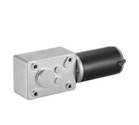 12V 24V DC Motor Reduction Motor With Self-lock High torque Turbo Worm Geared Motor Reducer Motor 16mm/22mm/51mm Long Shaft(12V 10RPM)