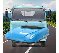 12V/24V DC Rooftop Air Conditioner for Campervan, 1800-2000W Powerful Cooling, 360°Airflow Fast 8-Min Cooling,High Efficiency RV Rooftop AC Unit for Minivans, Camper, RV BUS (Blue, 12v)