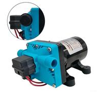 12V/24V DC Self-Priming Diaphragm Pump for RVs, Boats & Car Washes - Low Noise, Dry-Run Capable, Bypass & Pressure Switch Protected(NMDP42-G50-55-12)