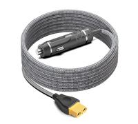 12V/24V DC to DC Adapter XT90 Car Charger for Bluetti AC200P AC200Max Solar Generator AFERIY AF-P280 AF-P210 AF-310 AF-P180 Portable Power Station RC Lipo Battery FPV Drone Car Charging Power Cable