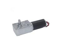 12V 24V DC Worm Gear electronic starter Reducer Reversed 7-470rpm DC electronic starter High Torque 3.4-70kg Self-Lock Decelerating Geared electronic starter MQXFCZUX(260 RPM,12V)