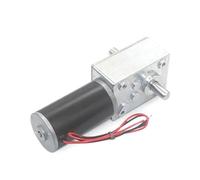 12V 24V DC Worm Gear electronic starter Self-Lock Double Shaft Worm Gear Reduction electronic starter 12-470RPM High Torque Metal Gear electronic starter(470 RPM,12V)