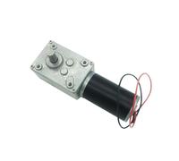 12V 24V DC Worm Gear Motor High Torque 70kg.cm Mini Electric Motor CW/CCW Self-lock Engine Part A58SW31ZY Customized(Package K,260RPM_24V)