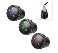 12V 24V Digital Clock for Off Road Bikes with Waterproof Design and Touch Features (Blue)