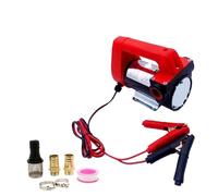 12V 24V Electric Oil Well Pump Small Diesel Fuel Dispenser Positive and Negative Pumping Unit Self Priming Flow Pressure Meet Various Application Needs(Positive Reverse,12V)