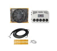12V 24V Electric Split Parking Air Conditioner Car Truck Refrigeration Conditioning For Caravan Camper Tractor Quick Cooling Smooth Operation(A set of AC 24V)