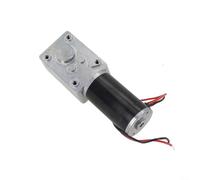 12V 24V Gearbox Motor with Worm Drive for Automation, Robotics, and Small Electrical Devices (24V10RPM)