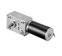 12V 24V Gearbox Motor with Worm Drive for Automation, Robotics, and Small Electrical Devices (24V260RPM)