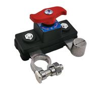 12V 24V Heavy Duty Battery Disconnect Switches for Trucks Vehicles Brass Secure Power Cut Off Electrical Systems Protections Truck Battery Power Shut Off