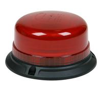 12V / 24V Led Rotating Red Hazard Beacon Light - 3X Bolt Roof Fixing Points
