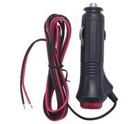 12V 24V Male Car Lighter Power Socket Plug Connector On Off Switch