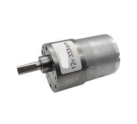 12V 24V Metal Geared electronic starter DC 12 Volts 12RPM To High Speed 1600RPM Reversible And Adjustable Speed Brushed electronic starter IINKUEYK(12v 12rpm,Package B)