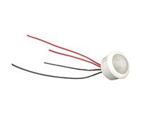 12V-24V Motion Sensor Switch for Automatic LED Strips Light with PIR Infrared Detection, 1-5m Range, 120° Angle, 20-25s Delay, Works in Dark, Compatible with Energy Saving & Ceiling Lamps, Pack of 1