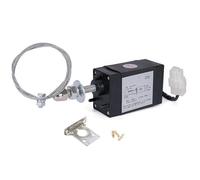 12V 24V NC NO Diesel Engine Flame Out Device Off Valve Stop Solenoid Valve Normal Close Normally Open Value Generator Parts(NO-Power On Pull,12V)