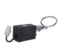 12V 24V NC NO Diesel Engine Flame Out Device Off Valve Stop Solenoid Valve Normal Close Normally Open Value Generator Parts(NO-Power On Pull,24V)