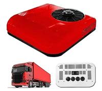 12V/24V RV Rooftop Air Conditioner - Parking Air Conditioning for Minivans, Camper, RV BUS, Truck Vehicle
