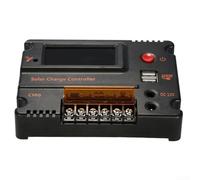12V 24V Solar Charge Controller 10A 20A Battery Regulator with LCD Display, Dual USB 5V Output and 12V DC Port, Intelligent Protection Compatible(20A 2#)