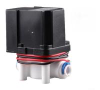 12V 24V Solenoid Valve for Water Purifiers with Quick Connect Fittings - Auto Wastewater Ratio Control for RO Units - Copper Build(F)
