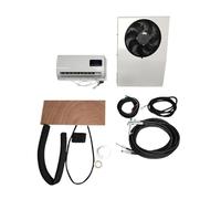 12V/24V Truck Split Air Conditioner Electric Parking Cooler AC Unit For Tractor Cab Camper Van Caravan Motor Home Powerful Cooling(24V)