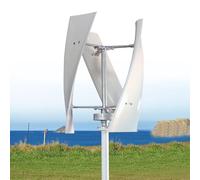 12V/24V Vertical Axis Wind Turbine Generator Kit - 400W DC Power for Home, Monitoring, Streetlight, Boat - Efficient Renewable Energy Solution