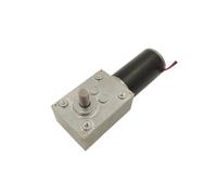 12V 24V Worm Gear electronic starter 5-470rpm High Torque 3.4-70kg Self-Lock DC electronic starter For Smart Curtain Home Equipment Billboard Machine IINKUEYK(16rpm,24V)