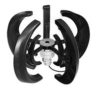 12V/24V1000W 500W Wind Turbine Generator Lantern Vertical Axises Wind Generator For Residential Household Streetlight Stable Operation(Nero,1000W)