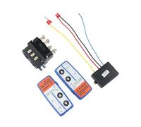 12V 250A Winch Relay with Remote Control Kit for Lawn Mowers and Utility Vehicles Featuring Waterproof Coil and Easy Installation