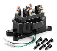 12V 250A Winch Solenoid Relay Contactor Thumb Truck for ATV UTV 2000-5000lbs Winch with 6 Protecting Caps - Ovsor