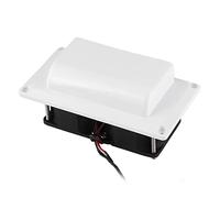 12V 25W RV Side Air Vent Fan, Extractor Ventilation Exhaust Fan for Caravan Motorhome Trailer Boat Marine Yacht, Quiet Wall Mount Cooling Fan with Mesh Screen