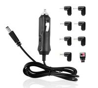 12V 2A Car Charger Power Cord to Cigarette Lighter with 8 Connector Universal DC TV Power Cable for Portable DVD Player GPS Bluetooth Speakers Breast Pump Nextbase Bush Naviskauto Sylvania 5FT