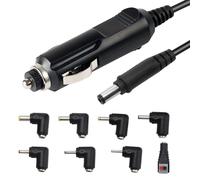 12V 2A Car Charger Universal Power Cord with LED Indicator and Multiple Connectors for Portable DVD Player GPS Bluetooth Speakers Breast Pump Camera Router (12V 2A)