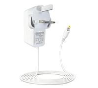 12V 2A Power Adapter Charger Compatible with BT-Openreach ONT Echo Dot HG612 Fibre Optic Modem Power Cable 2 M Cable 5.5mm x 2.5mm for Router desk lamp atomizer Fire TV Cube Android screen White