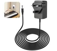 12V 2A Power Adapter for Keyboard piano charger for DC/AC 12V 2A Power Supply Charger for PSR DGX YPG YPT DD, EZ, P Series Electronic Piano 1.5m Cable 5.5mm x 2.5mm AC 100-240V