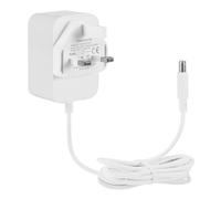 12V 2A Power Supply, AC Adapter 100-240V 50/60Hz AC to DC with 5.5mm x 2.1mm UK Plug Power Adapter, Suitable for LED Light Strips, Routers, Audio-Visual Products (White)