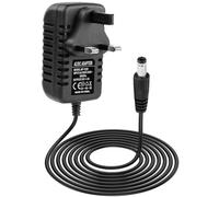12V 2A Power Supply Adapter, AC to DC Power Adapter 100-240V 50/60Hz UK Converter Adaptor 5.5 x 2.1mm for LED light CCTV Camera Wireless Router Monitor Security Camera Audio/Video