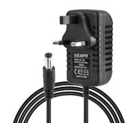 12V 2A Power Supply UK 1M Cord Universal 12V AC to DC Adapter 100-240V 50/60hz Transformer with 5.5mm x 2.5mm Jack for Led Strips Lights CCTV Camera Video Audio(Factory-Fitted UK BS 1363 3-Pin Plug)