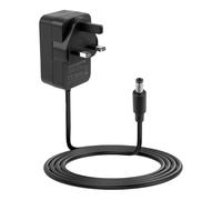 12V 2A Universal Charger 24W DC 5.5 x 2.1mm Charging Adapter 1.2m UKCA Laptop Power Adaptor Supply for Computer Printers Speakers Audio Amplifiers CCTV Security Cameras Keyboards Musical Equipment