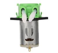 12V 3 * 5 Dosing Peristaltic Pump Micro Automatic Water Pump Laboratory Grade Precision Flow Control Aquarium Analysis DIY Peristaltic Tube Heads (Green)