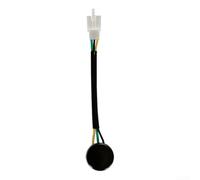 12V 3-Pin Round Motorcycle Turn Signal Flasher Relay for GY6 125cc | for scooters, Compatible with 8W-100W LED and Halogen Bulbs, Black ABS Housing for Fitment
