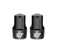 12V 3000mAh Rechargeable Lithium-ion Battery with Charger, Compatible with Electric Screwdrivers/Drills/mini Angle Grinders(2pcs)